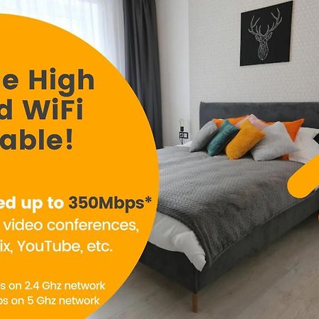 Comfy 2 Room Apartment - Free Parking - 350Mbps Wifi - Netflix Kaunas Exterior foto